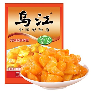 乌江【脆口萝卜】下饭菜/榨菜/酱腌菜 150g